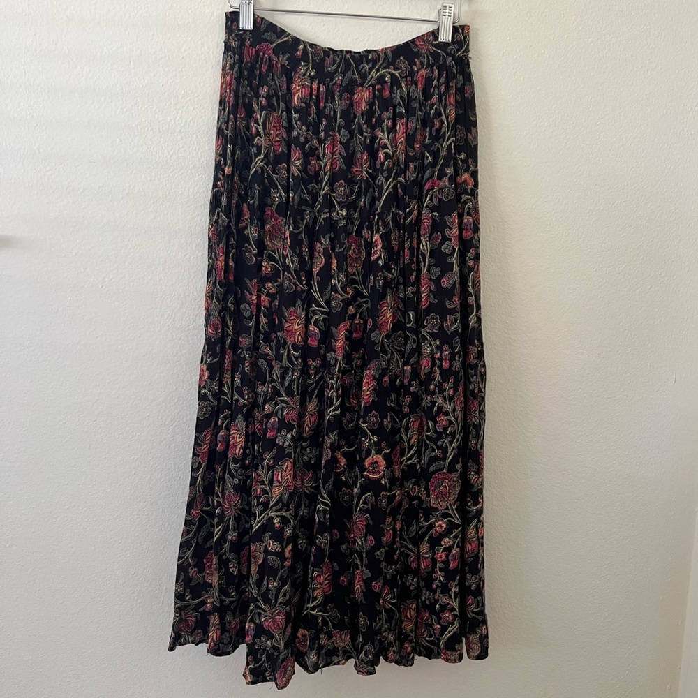 Vintage floral skirt
